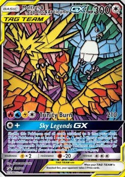 Moltres & Zapdos & Articuno GX (SM 210)