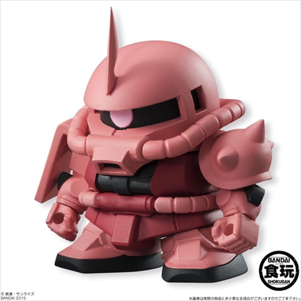 Premium Bandai Shokugan Build Model: ZAKU II (RED)