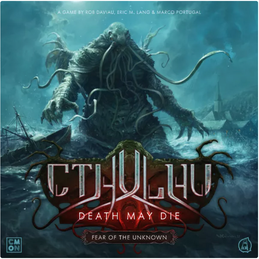 Cthulhu Death May Die (bundle)– Fear of the Unknown (2024) + Unknowable Box (2024)