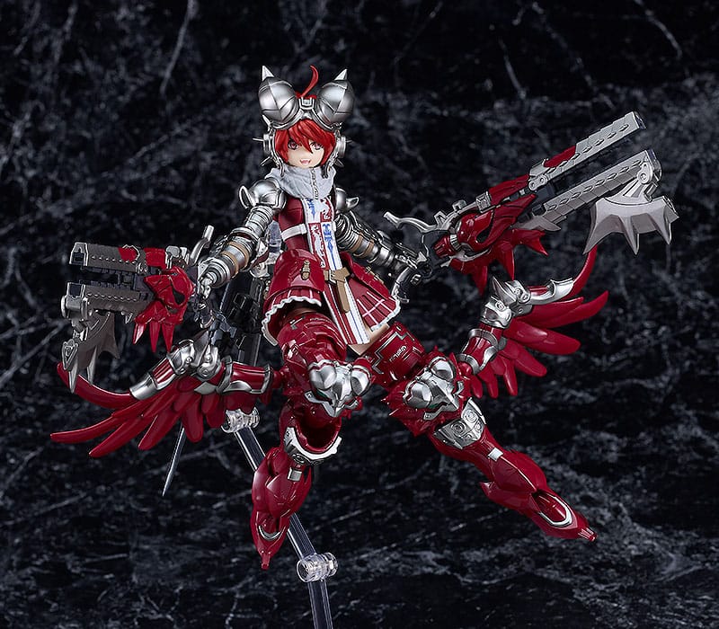 Godz Order Plastic Model Kit PLAMAX GO-03 Godwing Dragon Knight Ren Firedragon