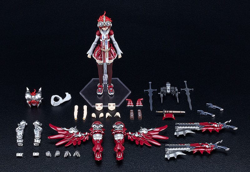 Godz Order Plastic Model Kit PLAMAX GO-03 Godwing Dragon Knight Ren Firedragon