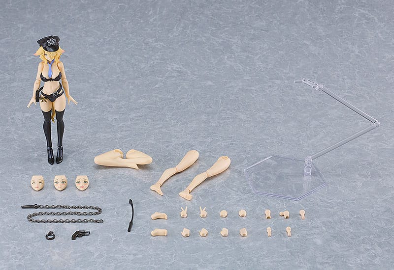 Guilty Princess Plastic Model Kit PLAMAX GP-09 Underwear Girl Body Prison Guard Luisa