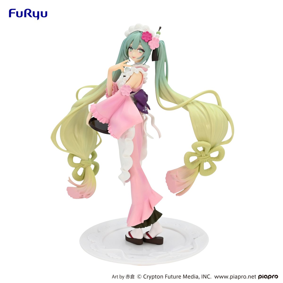 Hatsune Miku Exceed Creative Figure -Matcha Green Tea Parfait Cherry