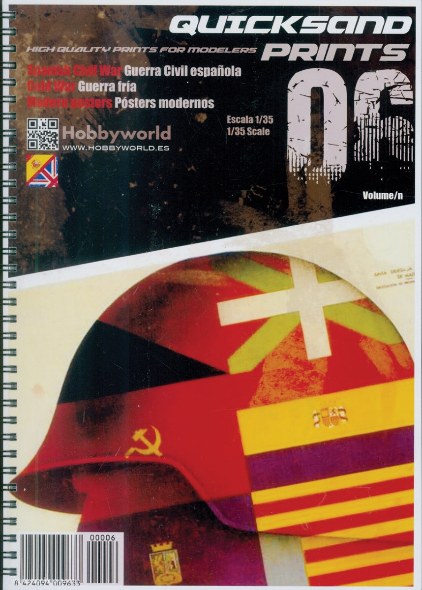 Quicksand Prints. High Quality Prints for Modelers. #6: Spanish Civil War, Cold War, Modern Posters