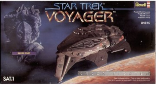 Revell 04810 Star Trek KAZON FIGHTER !! DAMAGED BOX !!