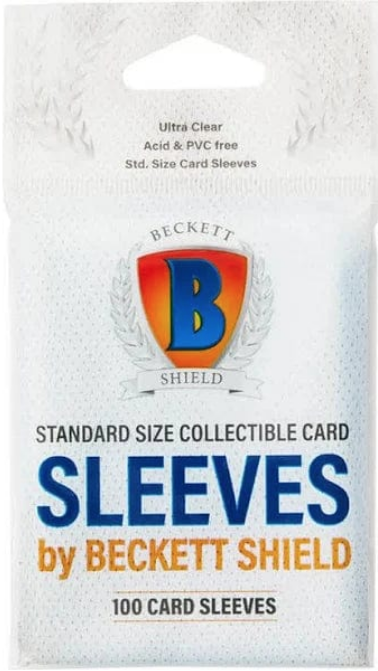 Standard Size Collectible Card SLEEVES (100 sleeves)