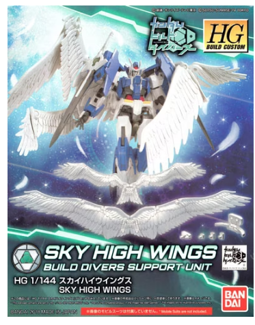 1:144 HG Build Custom Sky High Wings