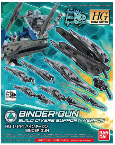 1:144 HG Build Custom Binder Gun