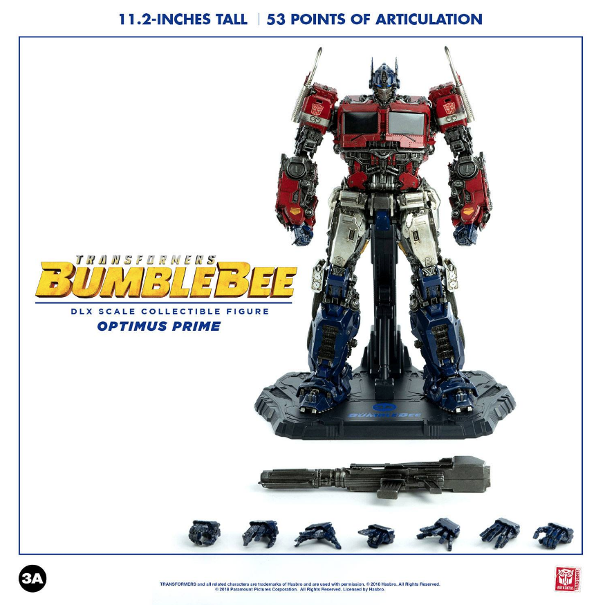ThreeZero – Transformers Bumblebee – DLX Optimus Prime