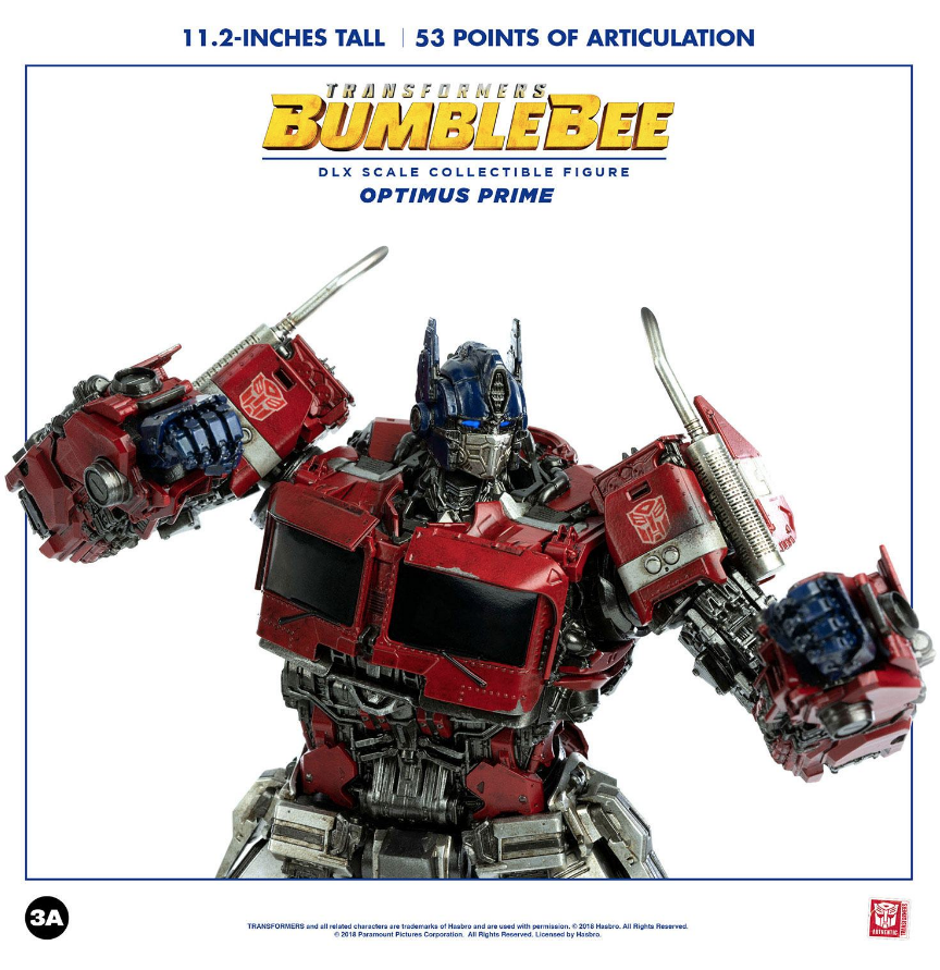 ThreeZero – Transformers Bumblebee – DLX Optimus Prime