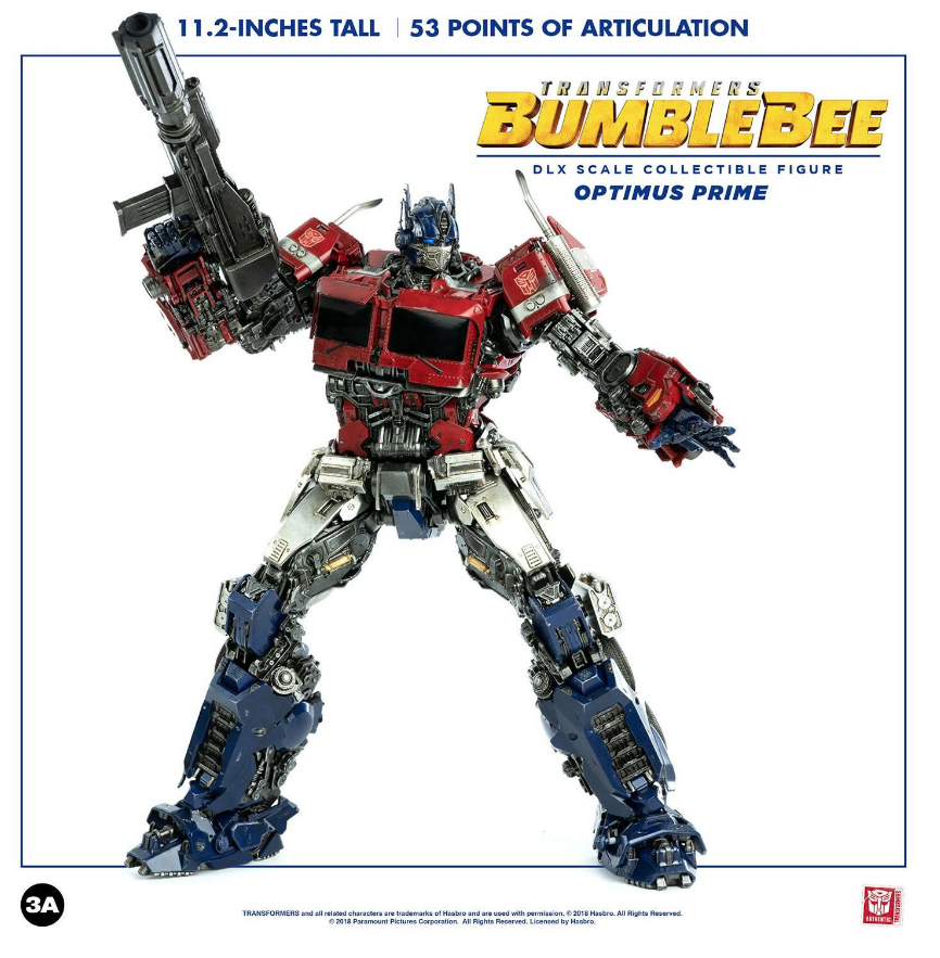 ThreeZero – Transformers Bumblebee – DLX Optimus Prime