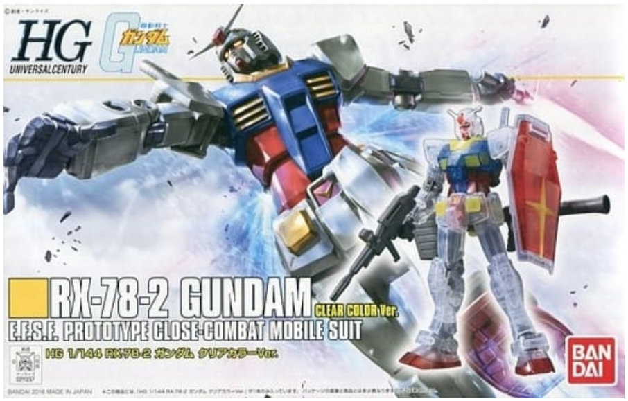 HGUC RX-78-2 Gundam Clear Color Ver.