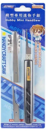U-STAR UA92600 Hobby Mini Handsaw with 3 Saw Blades