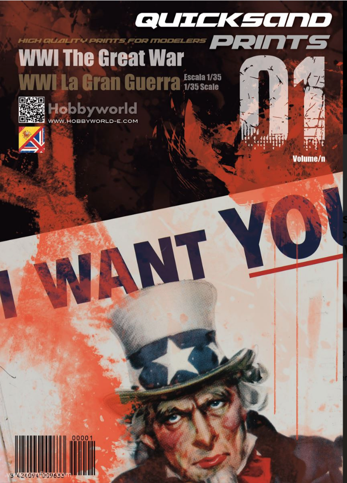 Quicksand Prints. High Quality Prints for Modelers. #1: WWI. The Great War