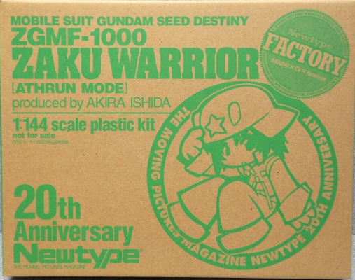 1:144 ZGMF-1000 ZAKU WARRIOR (ATHTUN MODE) (damaged packaging) Ref. A-002