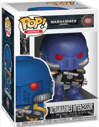 POP! GAMES WARHAMMER 40000 - #499 ULTRAMARINES INTERCESSOR
