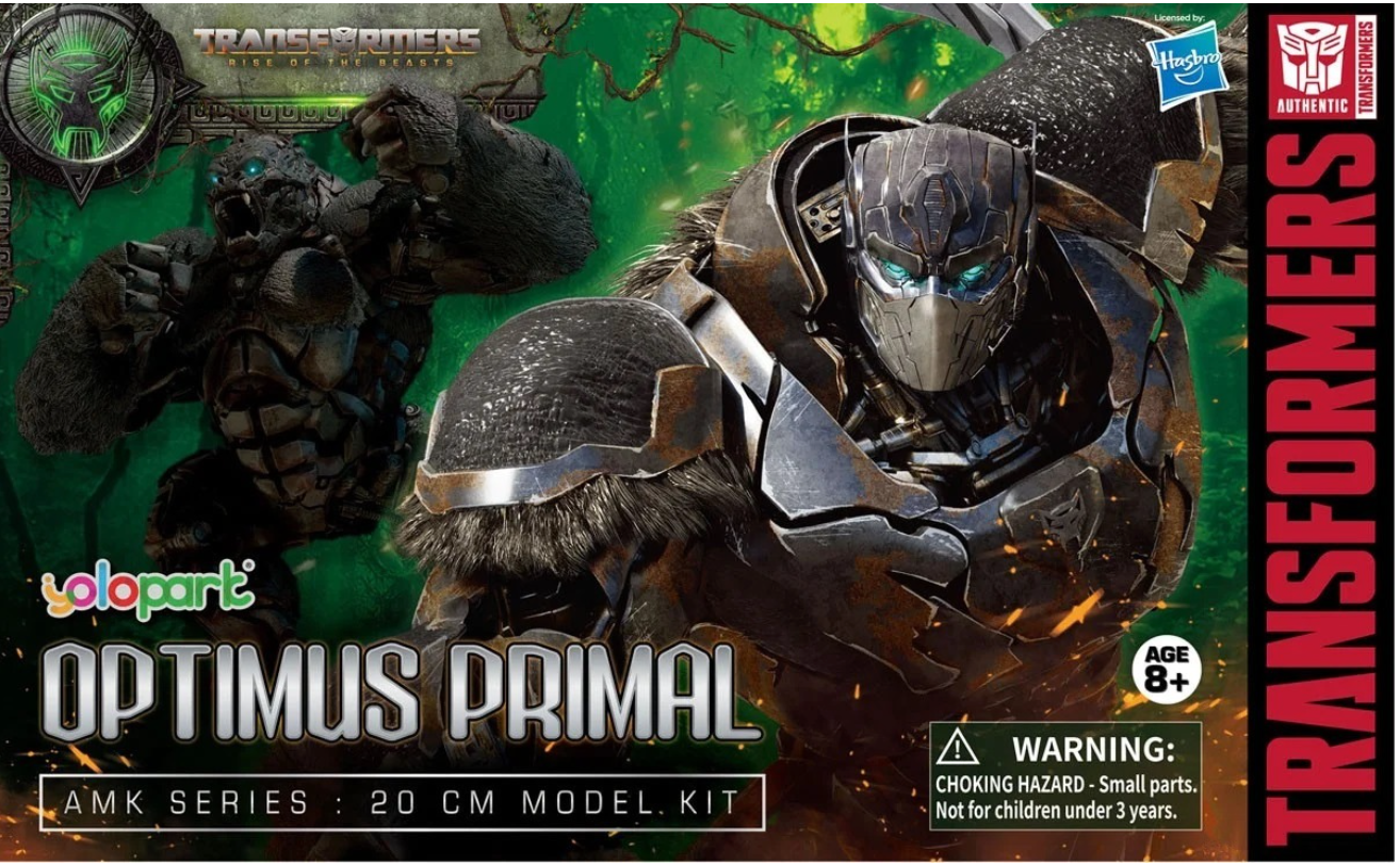Transformers: Rise of the Beasts AMK Series Plastic Model Kit Optimus Primal