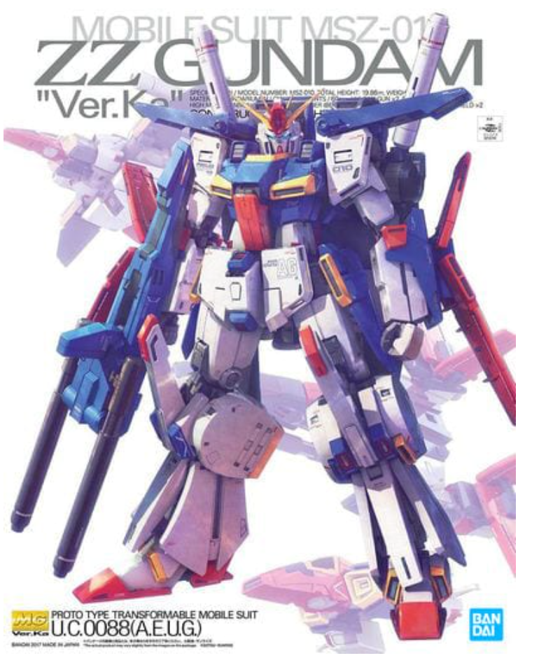 MG GUNDAM ZZ VER KA 1/100
