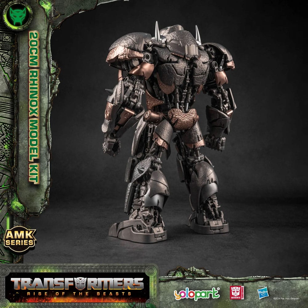 Transformers: Rise of the Beasts AMK Series Plastic Model Kit Rhinox
