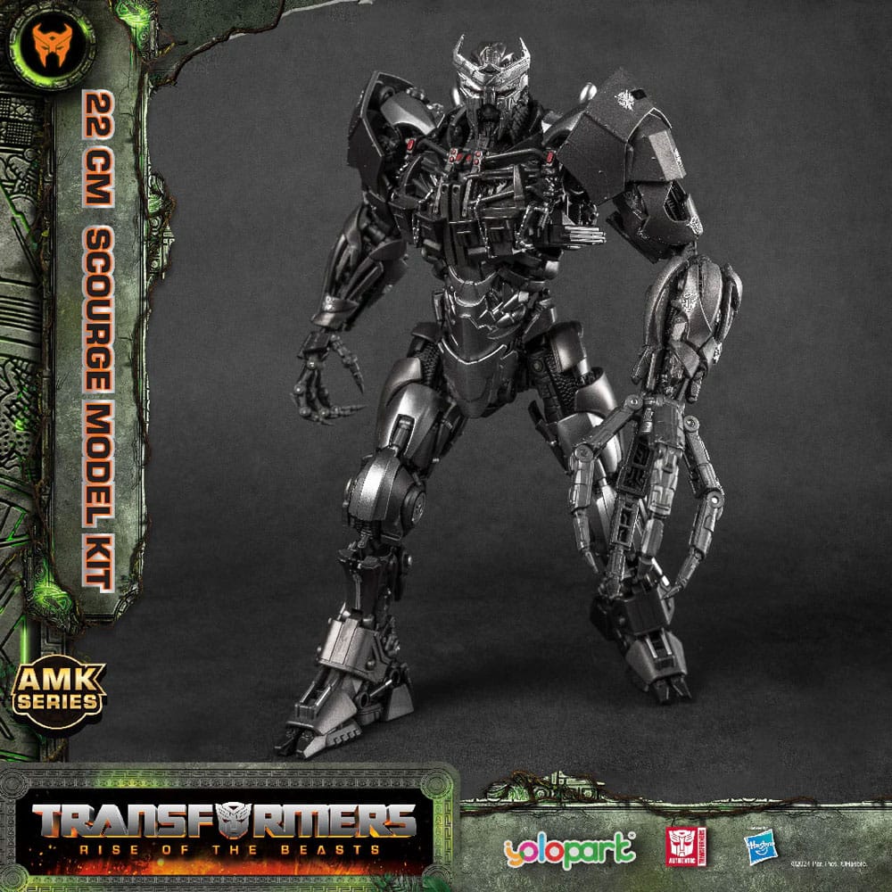 Transformers: Rise of the Beasts AMK Series Plastic Model Kit Scourge