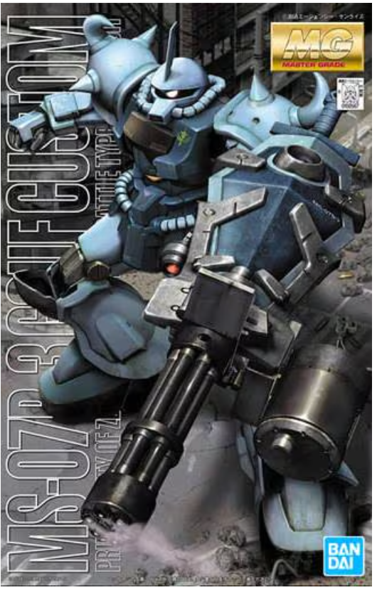 1/100 MG MS-07B-3 Gouf Custom