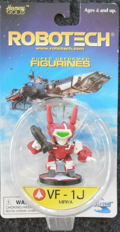 Robotech Super Deformed Figurines - VF-1J MIRIYA