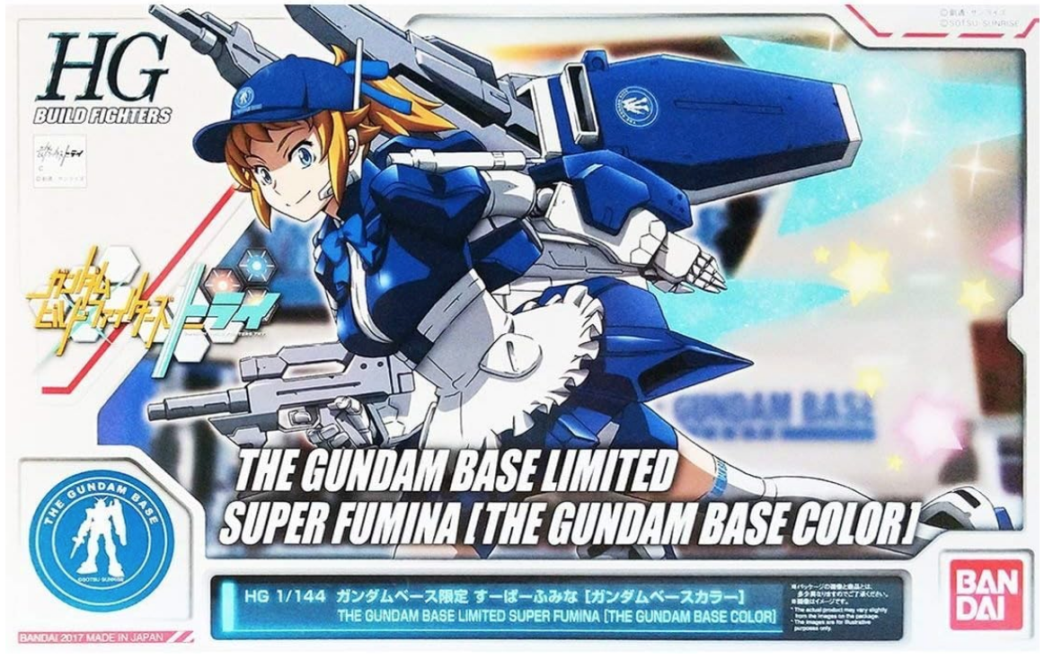 Gundam Base Limited Super Fumina Gundam Base Color HG 1/144