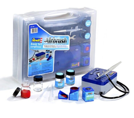 REVELL Airbrush - Basic Set with compressor (39199)