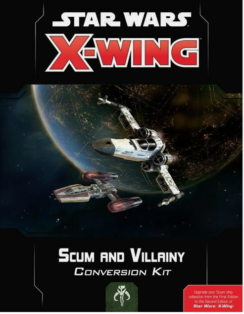 FFG-StarWars X-Wing 2nd Edition Scum & Villainy Conversion Kit -EN