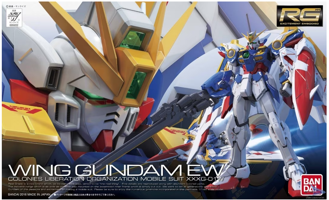 1:144 RG XXXG-01W Wing Gundam EW