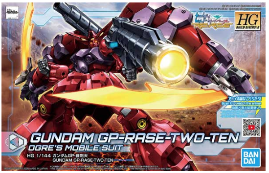 1:144 HG Build Divers:R Gundam GP-Rase-Two-Ten