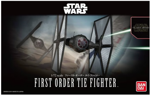 STAR WARS 1:72 First Order TIE Fighter