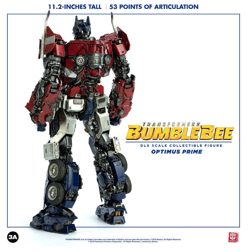 ThreeZero – Transformers Bumblebee – DLX Optimus Prime