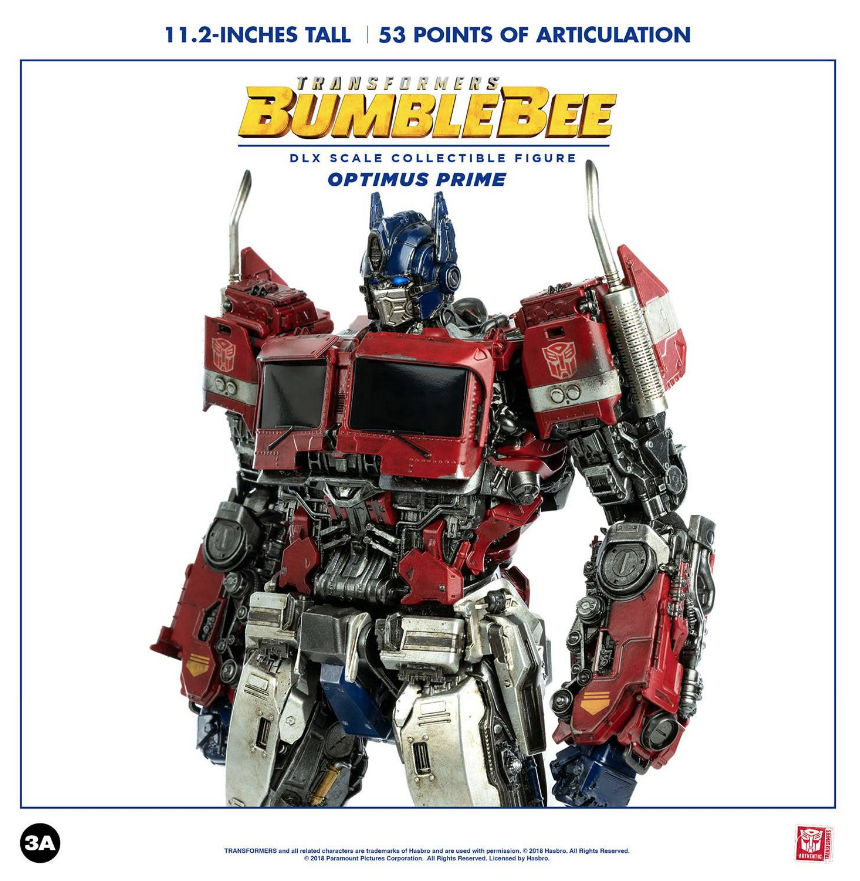 ThreeZero – Transformers Bumblebee – DLX Optimus Prime