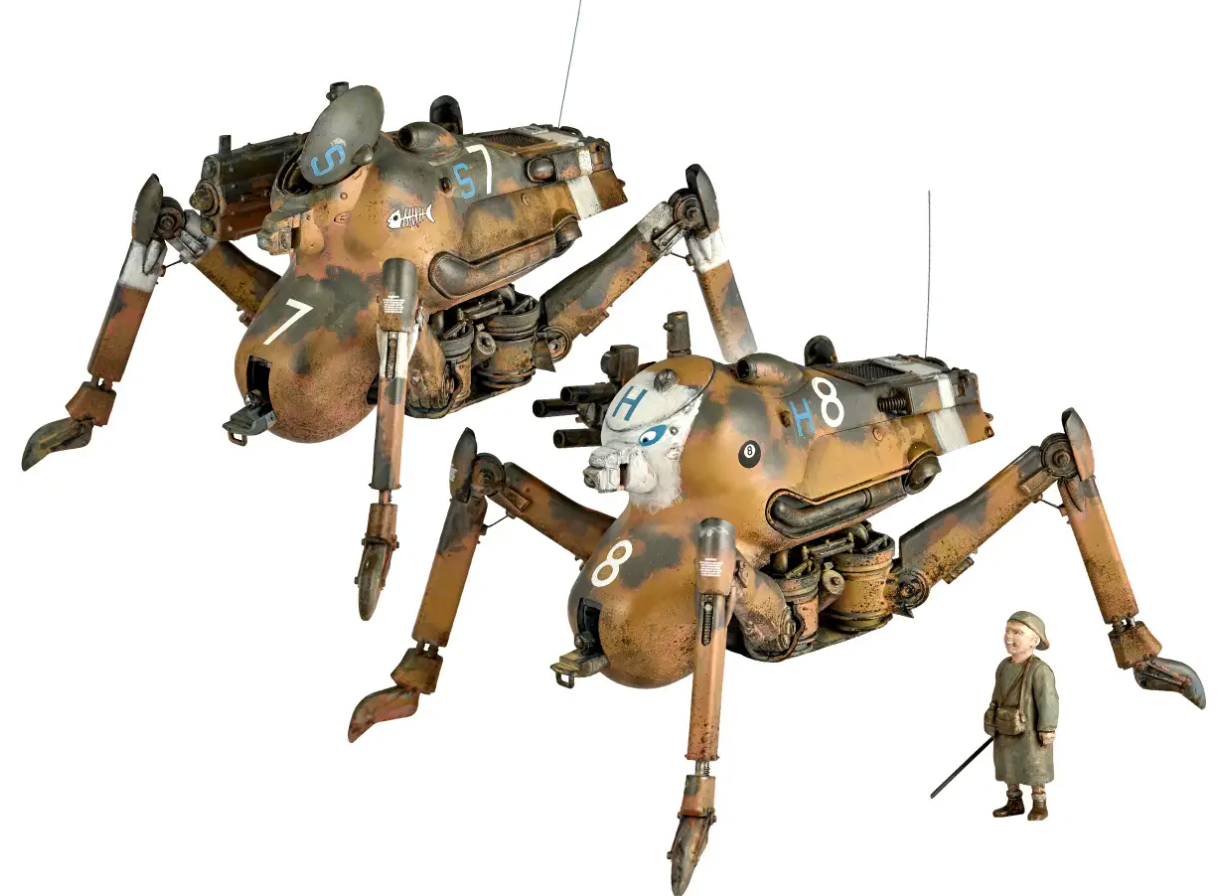 1/35 ARTPLA H.A.F.S. Gladiator  (G1/G2) & Smile Eddie Amsel