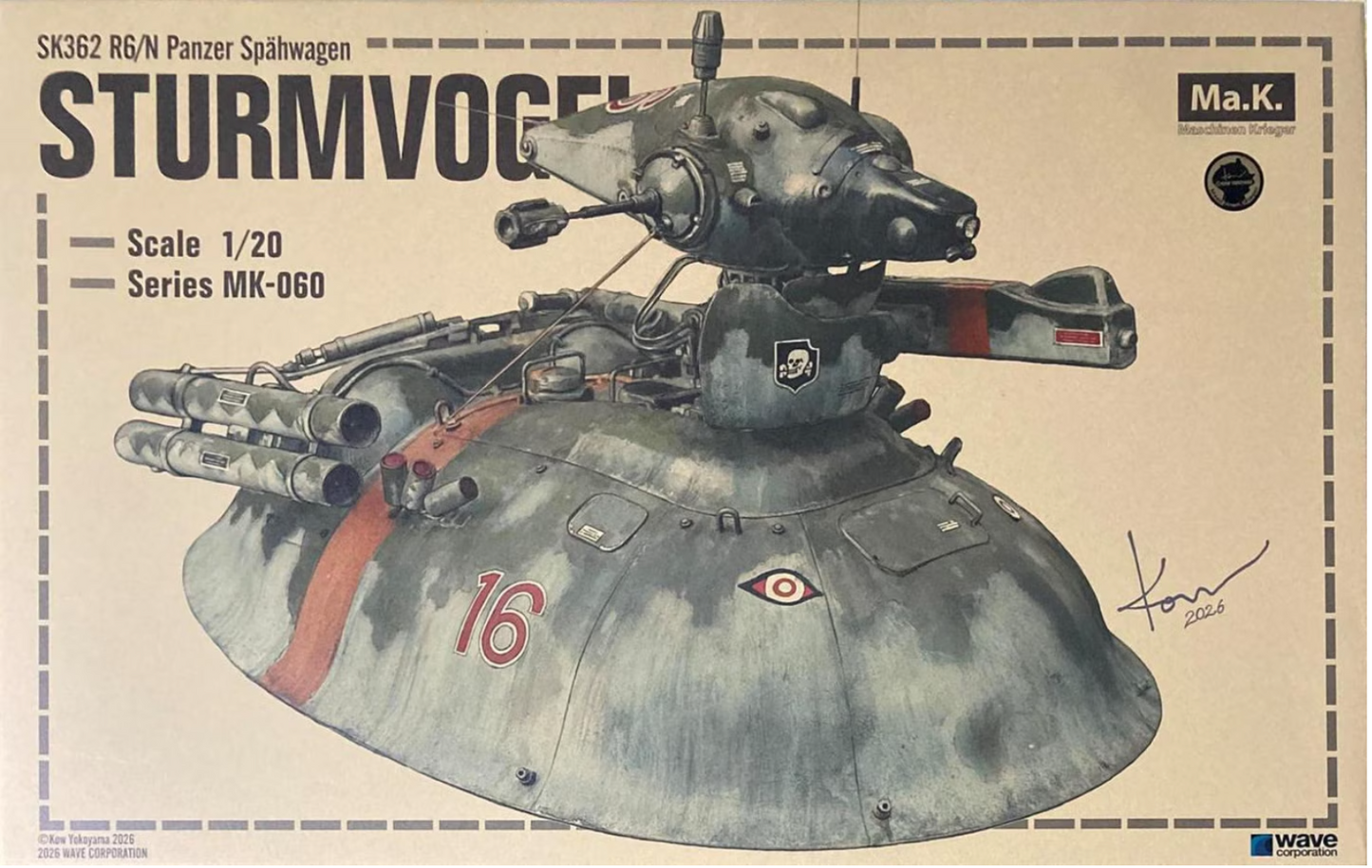 1/20 SK362 R6/N Panzer Spahwagen Sturmvogel