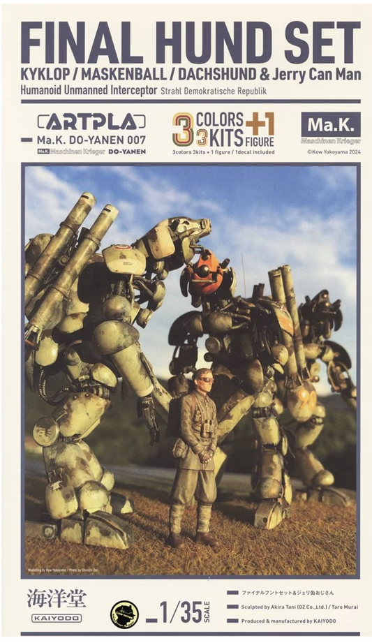 1/35 ARTPLA Maschinen Krieger FINAL HUND SET & Jerry Can Man