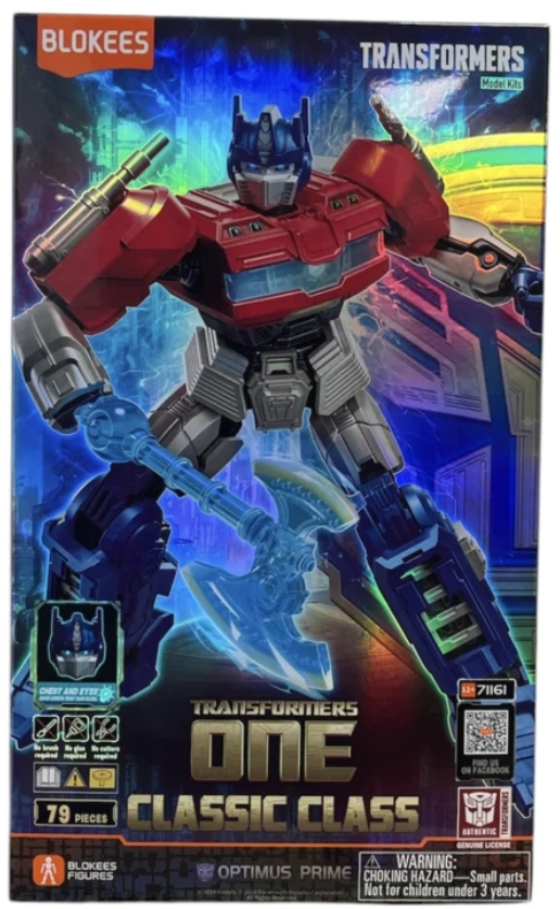 Transformers Blokees Plastic Model Kit Classic Class 11 Optimus Prime