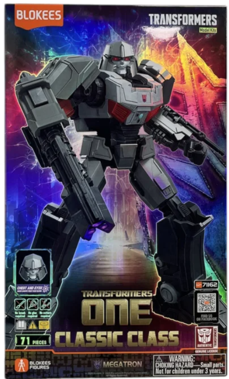 Transformers Blokees Plastic Model Kit Classic Class 12 Megatron