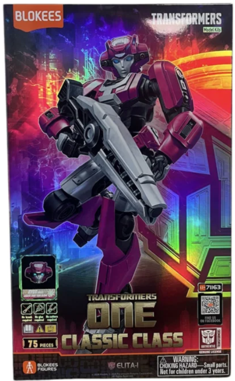 Transformers Blokees Plastic Model Kit Classic Class 13 Elita