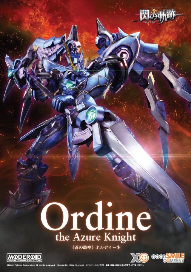 The Legend of Heroes: Trails of Cold Steel Moderoid Plastic Model Kit Ordine the Azure Knight