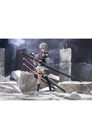 Heavily Armed High School Girls PLAMAX Figure Ichi: Early Ver. 16 cm
